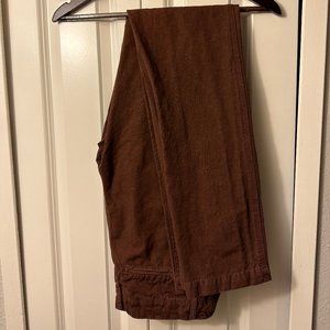 Taylor Stitch | The Morse Pant | Color: Russet Slub | Size: 40 (M)